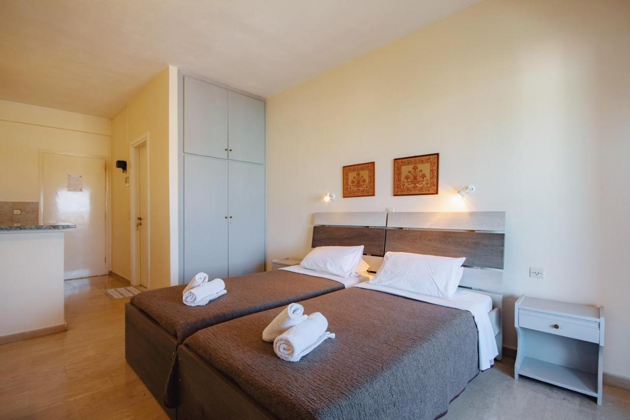 Villa Rosa Apartments Gouvia Bagian luar foto
