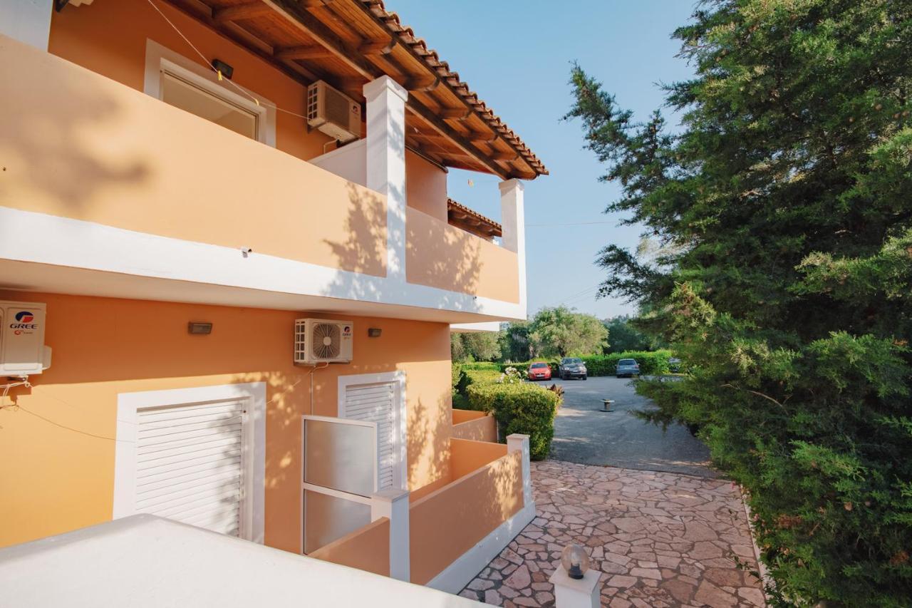 Villa Rosa Apartments Gouvia Bagian luar foto