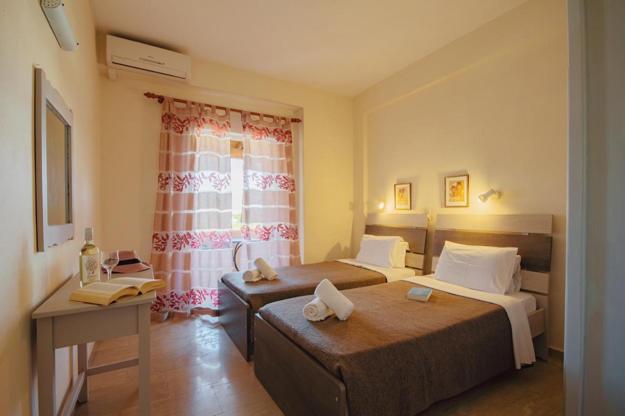 Villa Rosa Apartments Gouvia Bagian luar foto