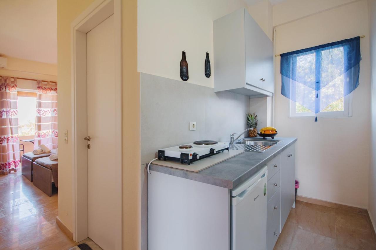 Villa Rosa Apartments Gouvia Bagian luar foto
