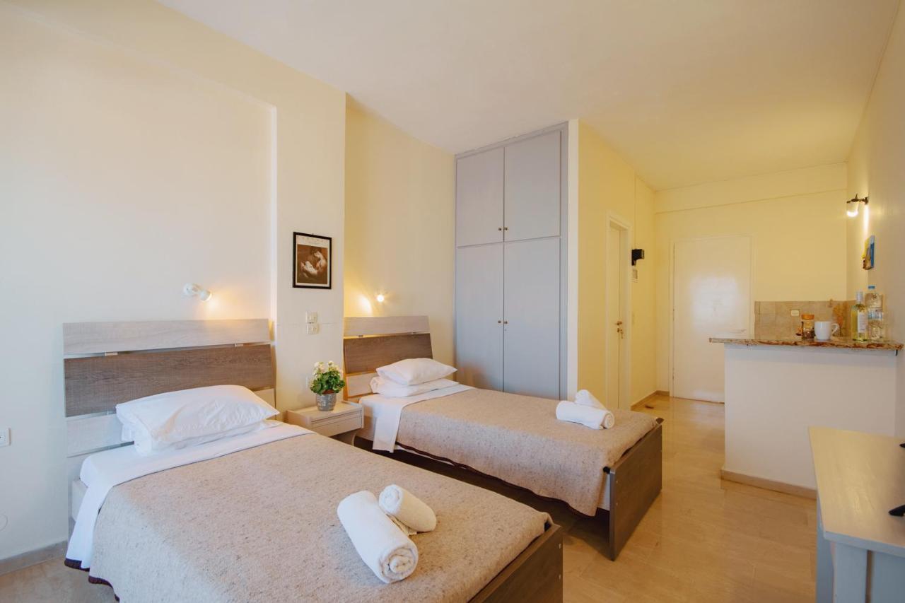 Villa Rosa Apartments Gouvia Bagian luar foto